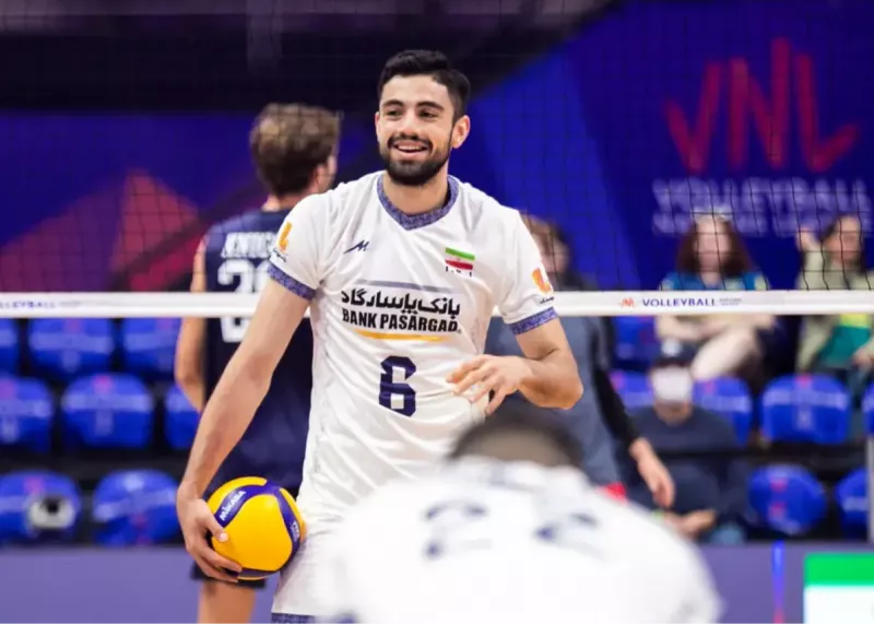 ستاره والیبال ایران امید اول و آخر تیم ترکیه‌ای