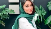 عکس/ چهره جذاب فرزانه قاسم زاده بازیگر فیلم هتل و دایناسور