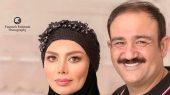 عکس/ عکس مدلینگی همسر مهران غفوریان با لباس مجلسی سوژه شد 