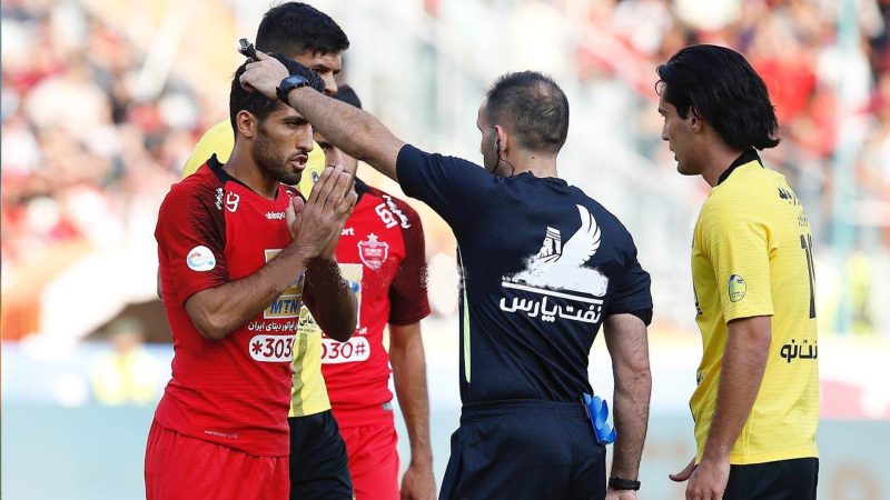 داوری که پرسپولیس ۴ بار با او شکست خورده است