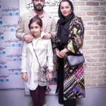 پژمان-بازغی-و-همسر-و-دخترش