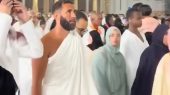 ستاره فرانسوی و سابق رئال مادرید در مناسک حج عمره +ویدئو 