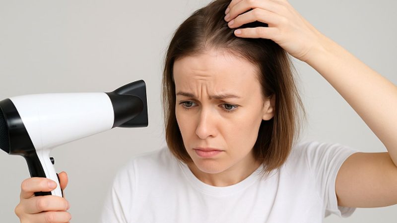 سشوار باعث کچلی می‌شود؟