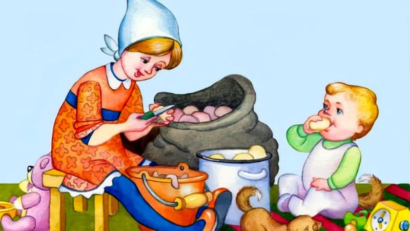 خطای تصویری زن در حال پوست کردن سیب زمینی را 6 ثانیه می توانید پیدا کنید؟ 