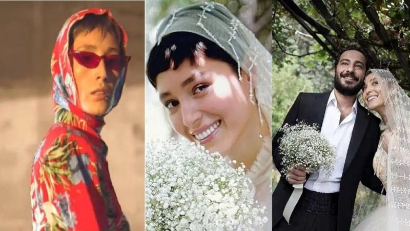 عکس/ فرشته حسینی همسر افغانستانی نوید محمد زاده در جشنواره تورنتو غوغا به پا کرد 