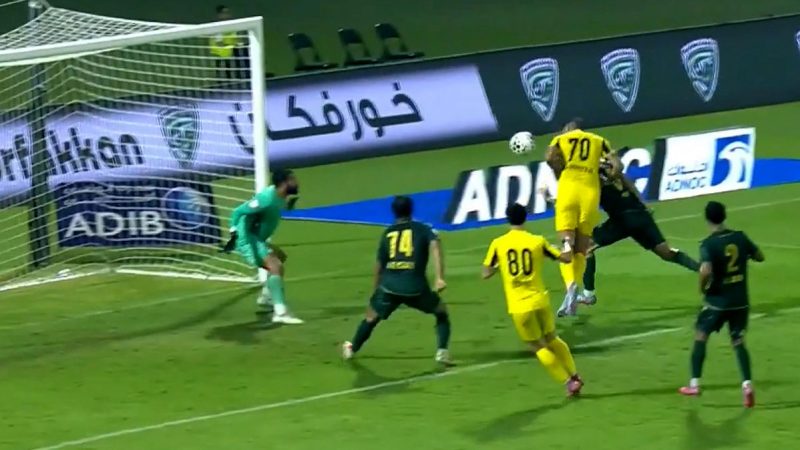 گل دوم الاتحاد کلبا به خورفکان (شهریار مغانلو) 