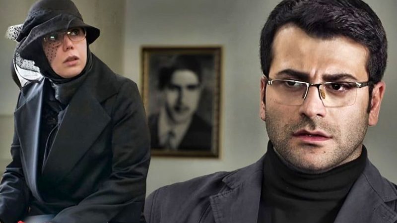 سفر در زمان ؛ عکس یادگاری «مژگان و جواد جوادی» در پشت‌صحنه «بچه مهندس3»