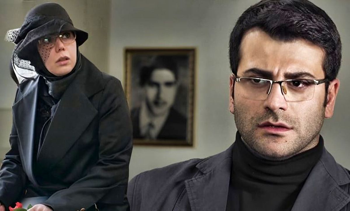 سفر در زمان ؛ عکس یادگاری «مژگان و جواد جوادی» در پشت‌صحنه «بچه مهندس3»