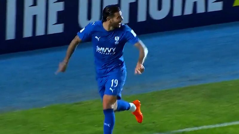 گل دوم الهلال به نسف قارشی تئو هرناندز 