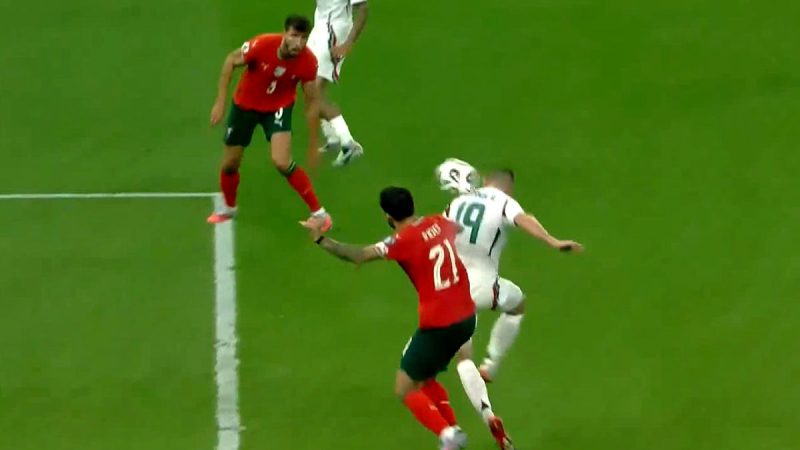 گل دوم مجارستان به پرتغال دبل بارناباس وارگا 