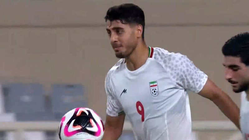 گل پنجم امید ایران به گوام سعید سحرخیزان 