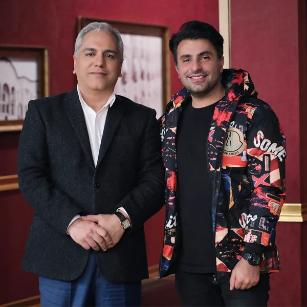 عکس علیرضا طلیسچی و مهران مدیری