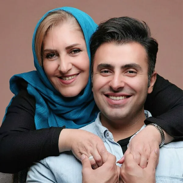 عکس علیرضا طلیسچی و مادرش