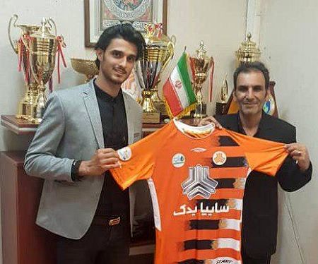 احمد گوهری , احمد گوهری فوتبالیست , احمد گوهری با لباس تیم سایپا