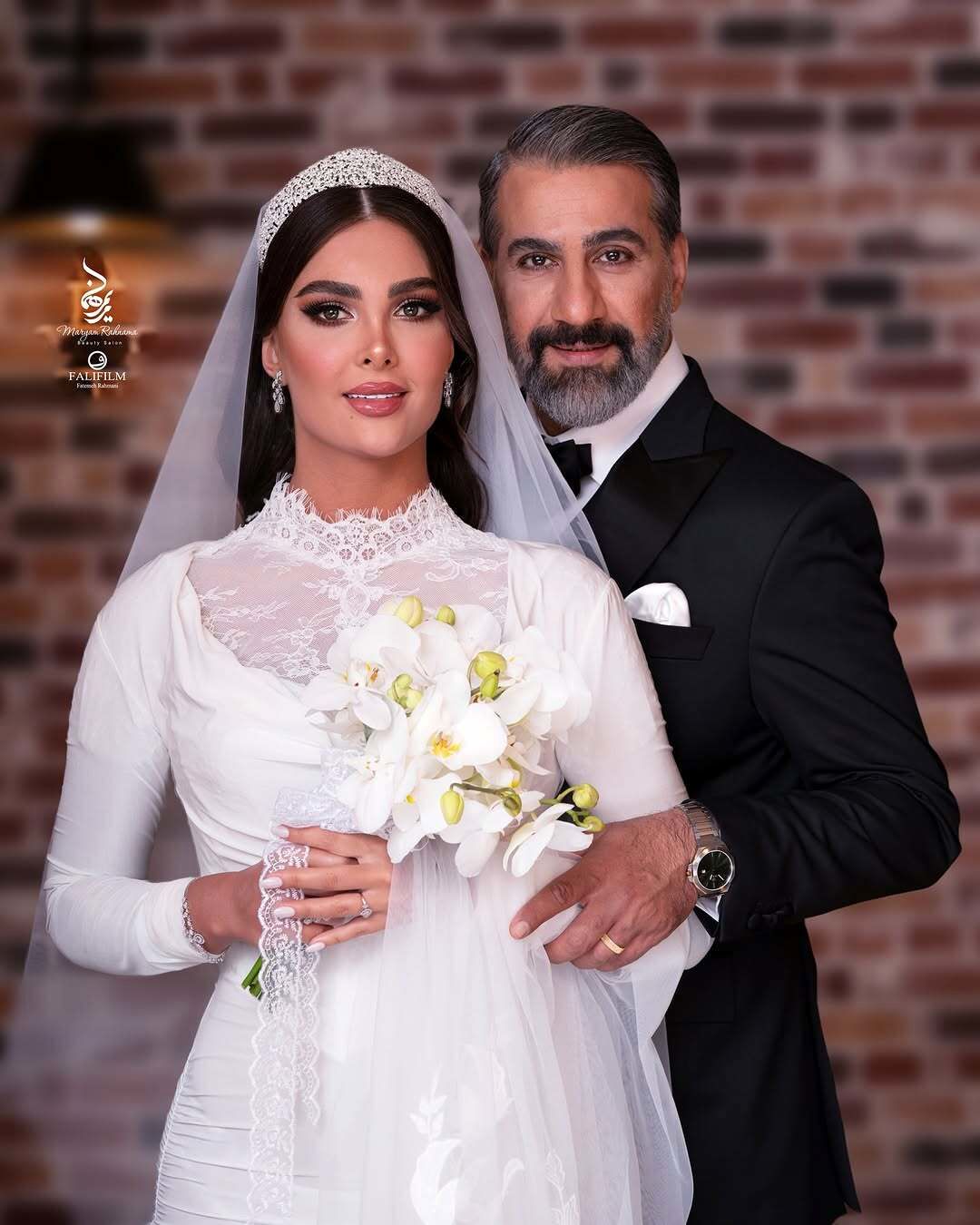 تصاویر آتلیه ای عروسی محمد نادری