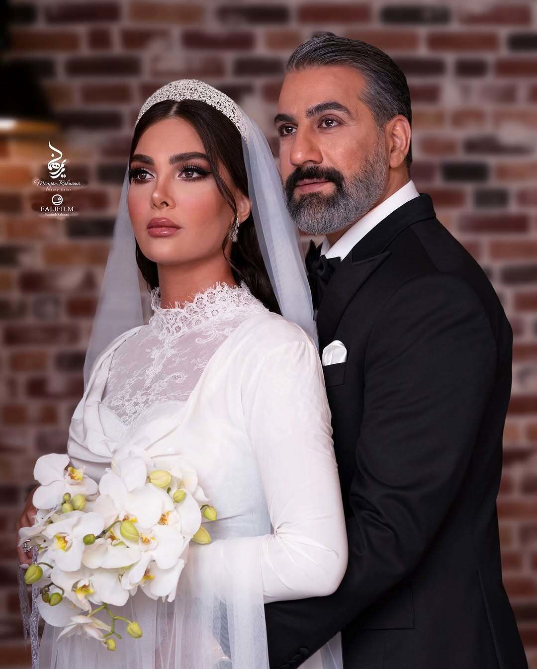 تصاویر آتلیه ای عروسی محمد نادری