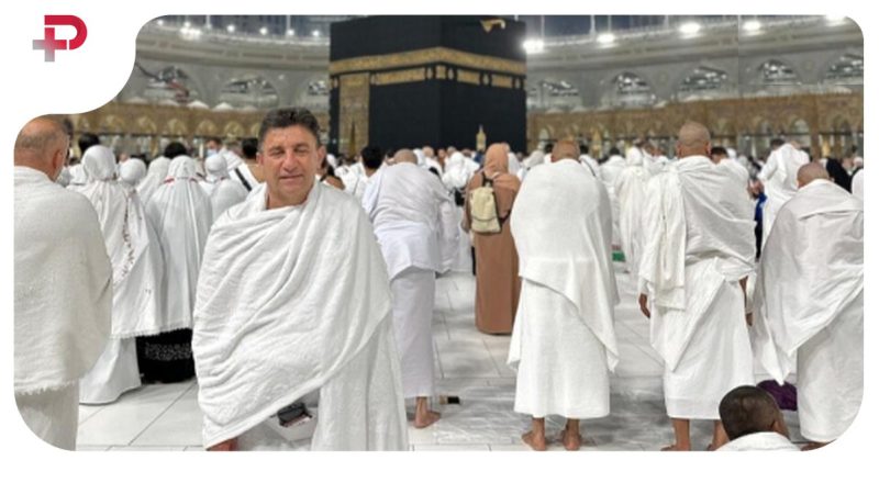 عکس/ تصویری از میز عزایِ ساده امیر قلعه نویی برای خواهر کم سن و سالش وسط زمین فوتبال