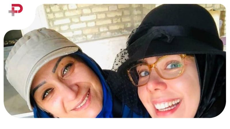 سفر در زمان ؛ قاب یادگاری «مومو و جواد جوادی» سریال بچه‌مهندس در یک مراسم