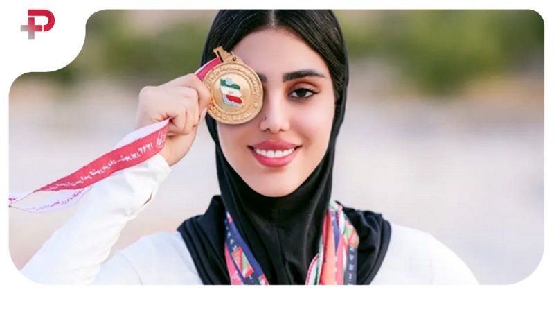 تصاویر خاص از سپیده عظیمی دختر دهه هشتادی و چهره عروسکی تیم ملی هندبال 