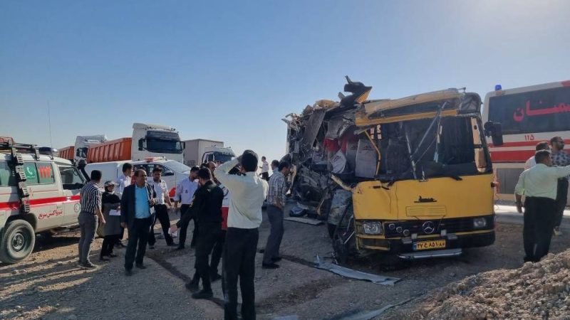 اسامی فوتی‌های حادثه اتوبوس حامل دانشجویان در سمنان را بشناسید 