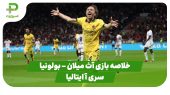 خلاصه بازی آث میلان 1 – بولونیا 0 (سری آ ایتالیا) 
