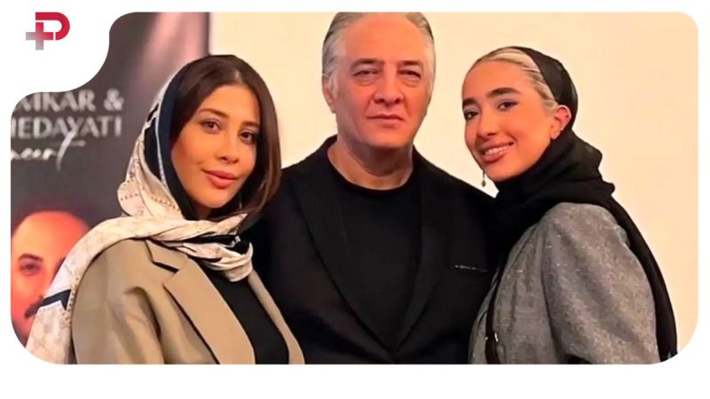 دلناز و دلربا دختران با اصالت ایرج نوذری را بشناسید+ عکس‌های جذاب همسر و دختران 