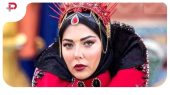 عکس/ ایتایل خاص لیلا اوتادی در یک کافی شاپ 