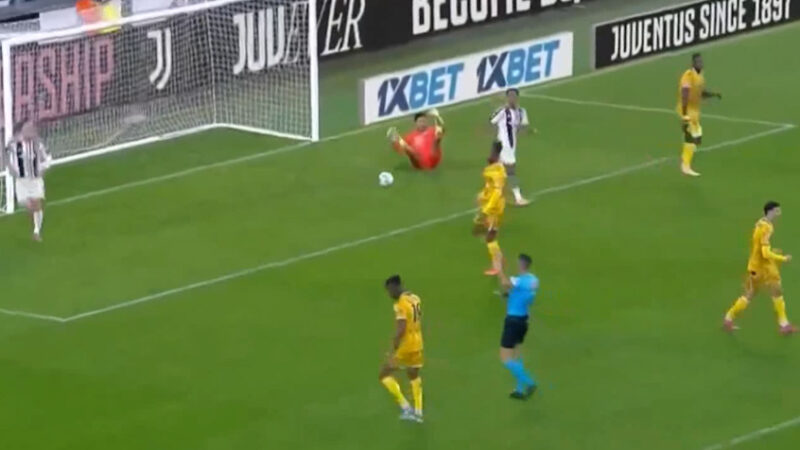 گل دوم یوونتوس به اودینزه مردود اعلام شد