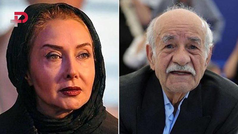 فیلم| واکنش کتایون ریاحی به حضور سعید پورصمیمی ( کسی که به گفته ریاحی متجاوز است) در مراسم ختم ناصر تقوایی