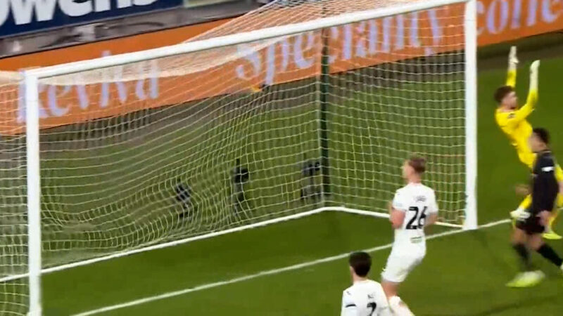 گل دوم منچسترسیتی به سوانسی توسط عمر مرموش