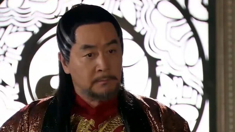 عکس| سفر در زمان ؛ «تسو» سریال امپراطور بادها در یک مراسم عروسی ؛ تصویری جالب از هان جین هی بازیگر نقش امپراطور تسو