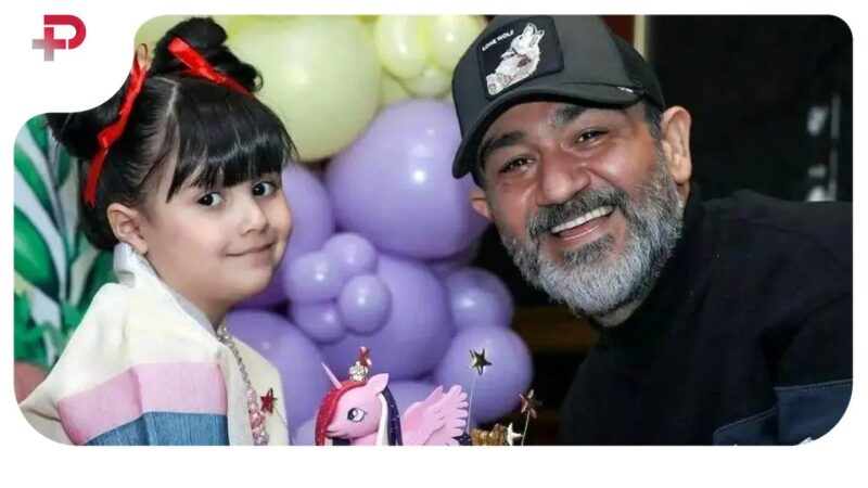 ورود پرشور دختر مهران غفوریان به برنامه / واکنش پدرش چقدر پر احساس بود