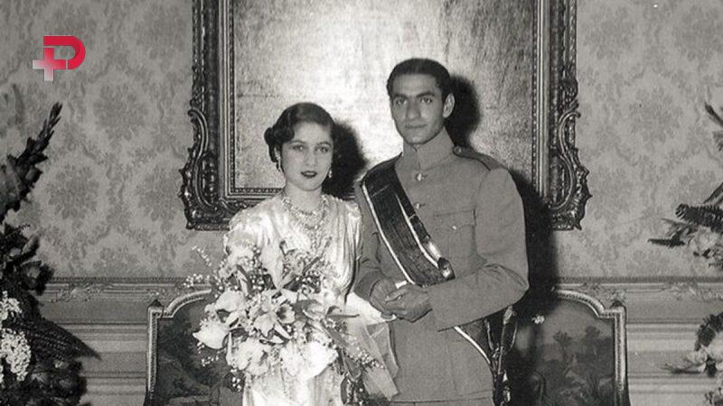 سفر در زمان؛ فوزیه فواد و محمدرضا پهلوی پس از مراسم عروسی در مصر؛ سال 1317