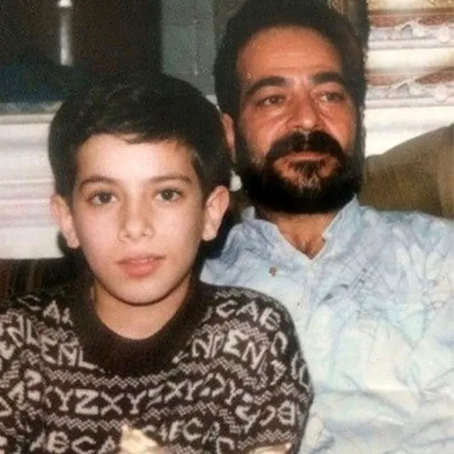 عکس امیر تتلو و پدرش