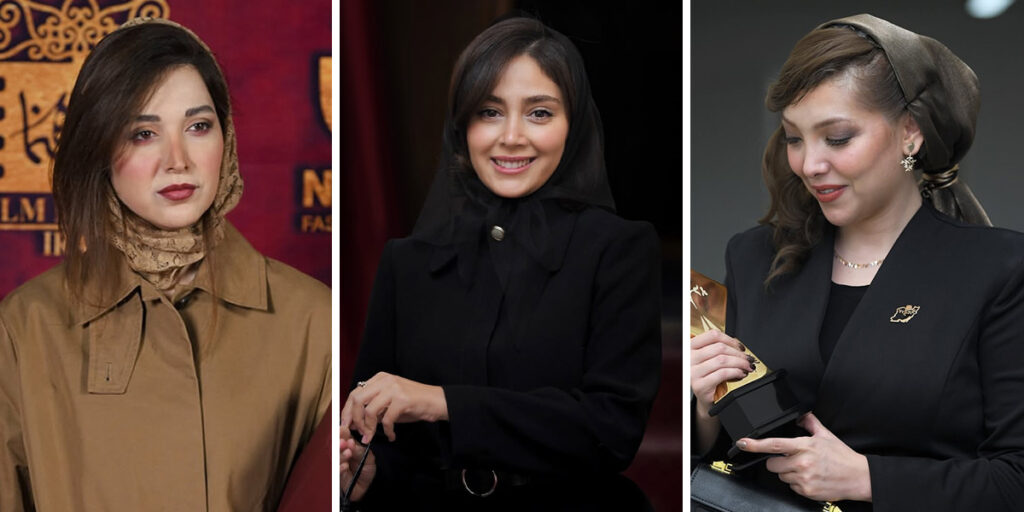 مدل موی بازیگران زیر مینیاسکارف