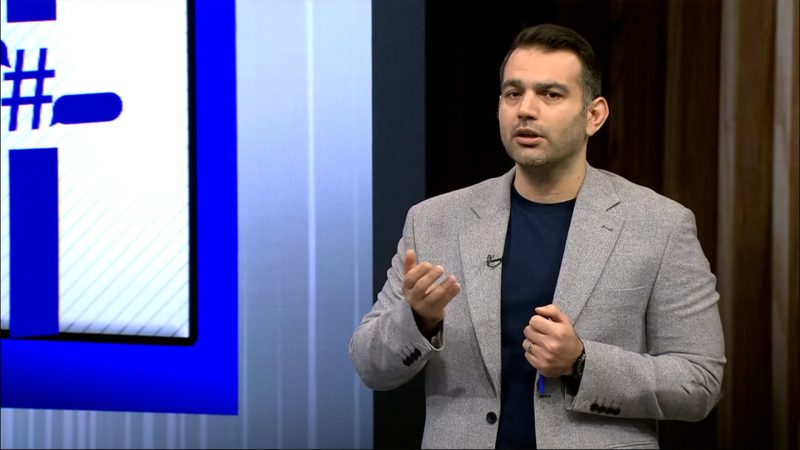 مجری تلویزیون: علت کارزار انحلال فوتبال شاید قلعه نویی باشد