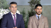 تصاویر عروسی نگار دختر احمدرضا عابدزاده با داماد خوش‌تیپش غوغا کرد / داماد و پدرزن و برادرزن چقدر خوشتیپ هستند