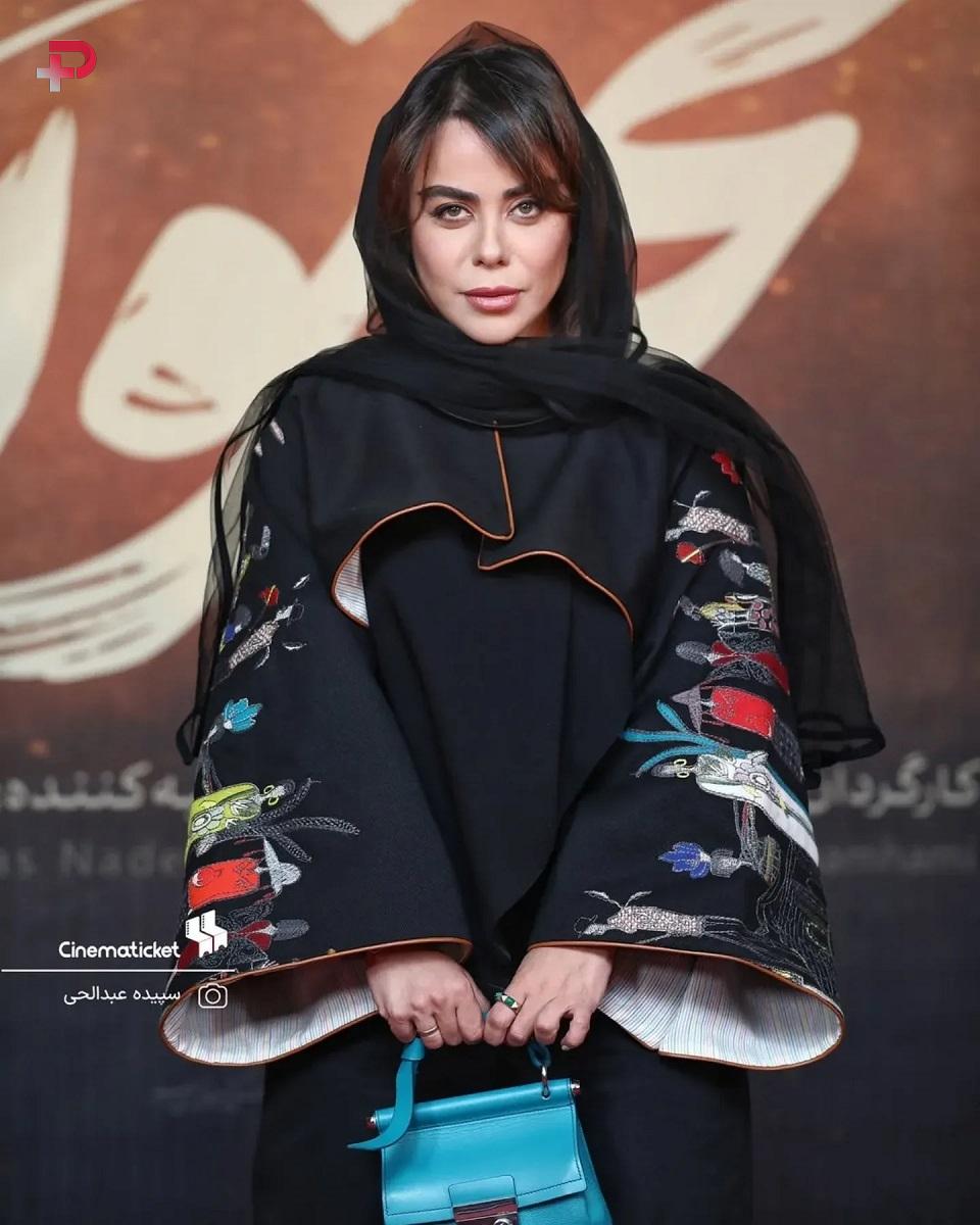الهام اخوان در اکران خصوصی فیلم مجنون 2