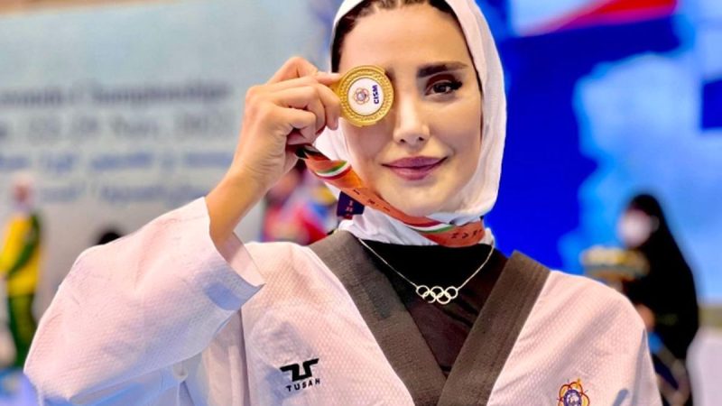 عکس| بیوگرافی و حواشی زندگی شهربانو دامغانی نژاد؛ دخترک دلبر و قهرمان تکواندوکار ایرانی را بشناسید