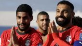 رقص صلاح در رختکن بعد از صعود تیم ملی مصر به جام جهانی 