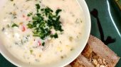 خانم های خانه دار بخوانند/ طرز تهیه سوپ شیر متفاوت و خوشمزه برای روزهای پاییزی