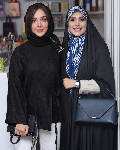 استایل سیاه و سفید المیرا دهقانی