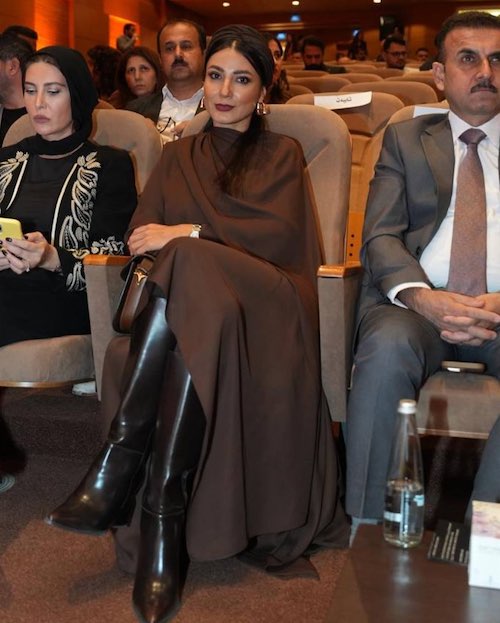 استایل قهوهایرنگ سمیرا حسنپور