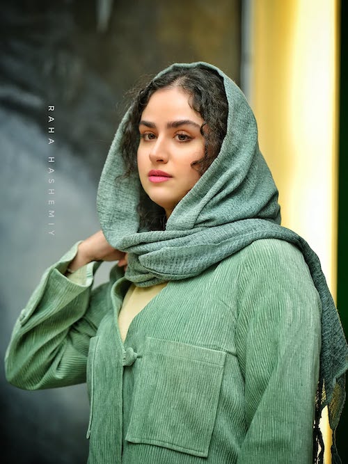 کت سبز هانیه غلامی