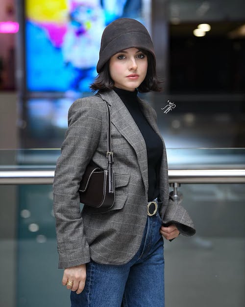 استایل پاییزی فاطمه مسعودیفر