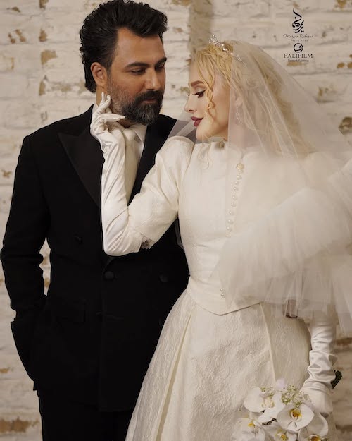 استایل عروسی آرام جعفری