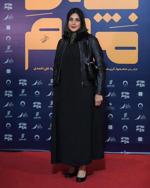 استایل مشکی آزاده صمدی