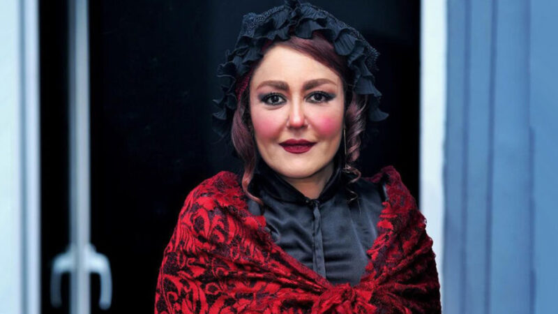 عکس| شقایق فراهانی با استایل قرمز و مشکی در جشن بزرگ سینما ظاهر شد