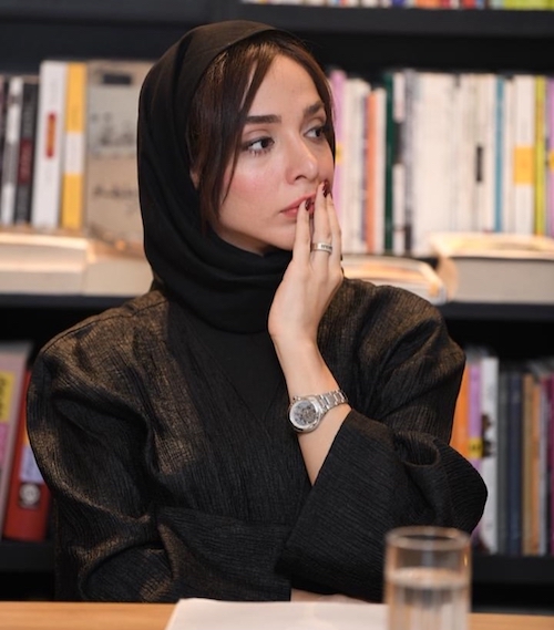 استایل سیاه و سفید المیرا دهقانی