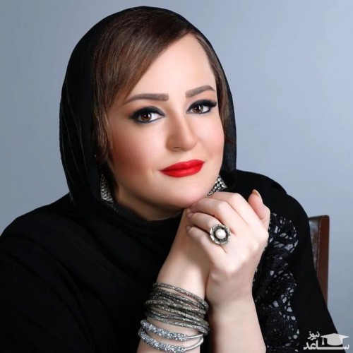 نعیمه نظام دوست روی ریل قطار